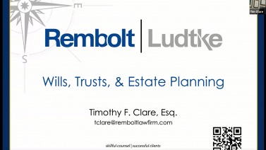 Wills, Trusts, and Estate Planning