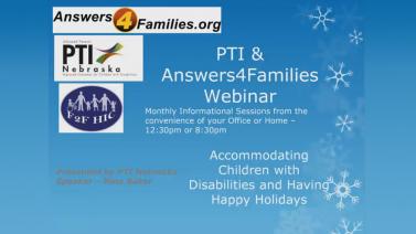Accommodating Children with Disabilities and Having Happy Holidays