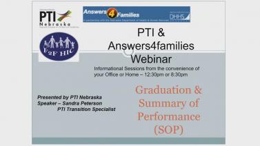 Graduation & Summary of Performance (SOP)