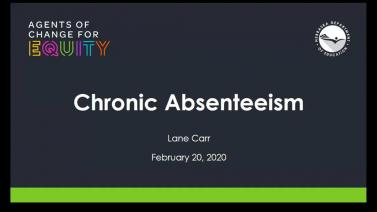 School Health Updates - Chronic Absenteeism in Nebraska